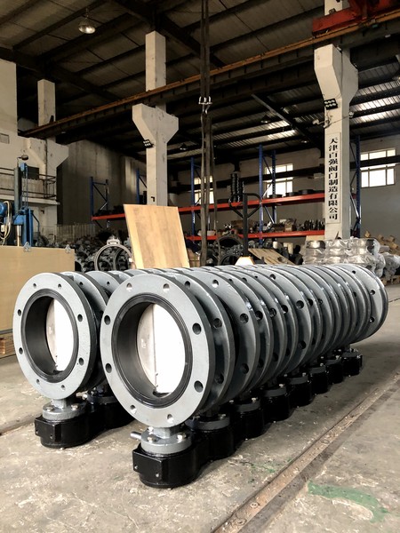 48系列渦輪法蘭蝶閥DN200